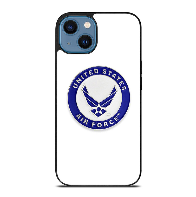 US AIR FORCE UNITED STATES LOGO iPhone 14 Case Cover