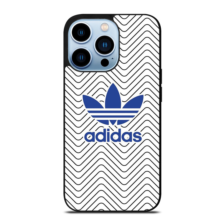 ADIDAS LOGO STRIPES WAVES iPhone 13 Pro Max Case Cover