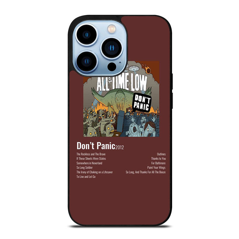 ALL TIME LOW DON'T PANIC 2012 iPhone 13 Pro Max Case Cover