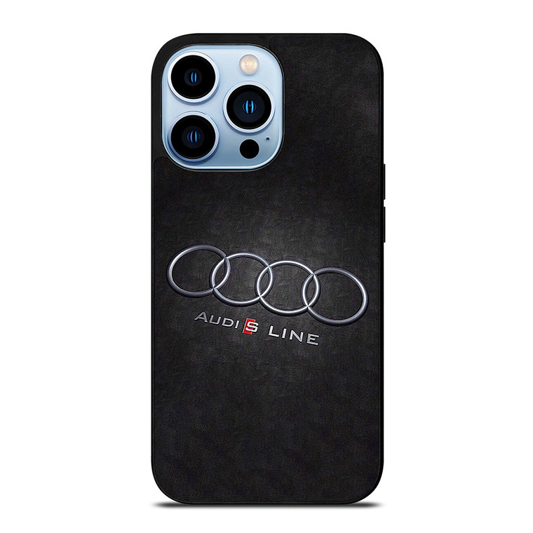 AUDI S LINE LOGO CAR ICON iPhone 13 Pro Max Case Cover