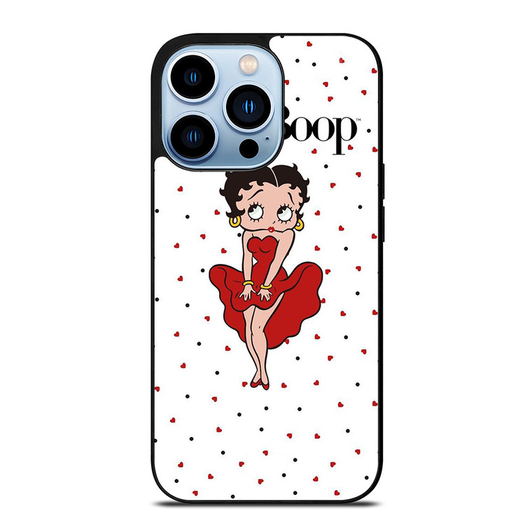 CARTOON BETTY BOOP LOVE iPhone 13 Pro Max Case Cover