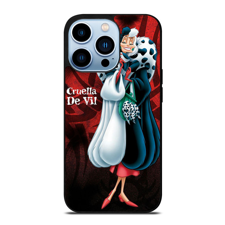 CRUELLA DE VIL DISNEY VILLAIN iPhone 13 Pro Max Case Cover