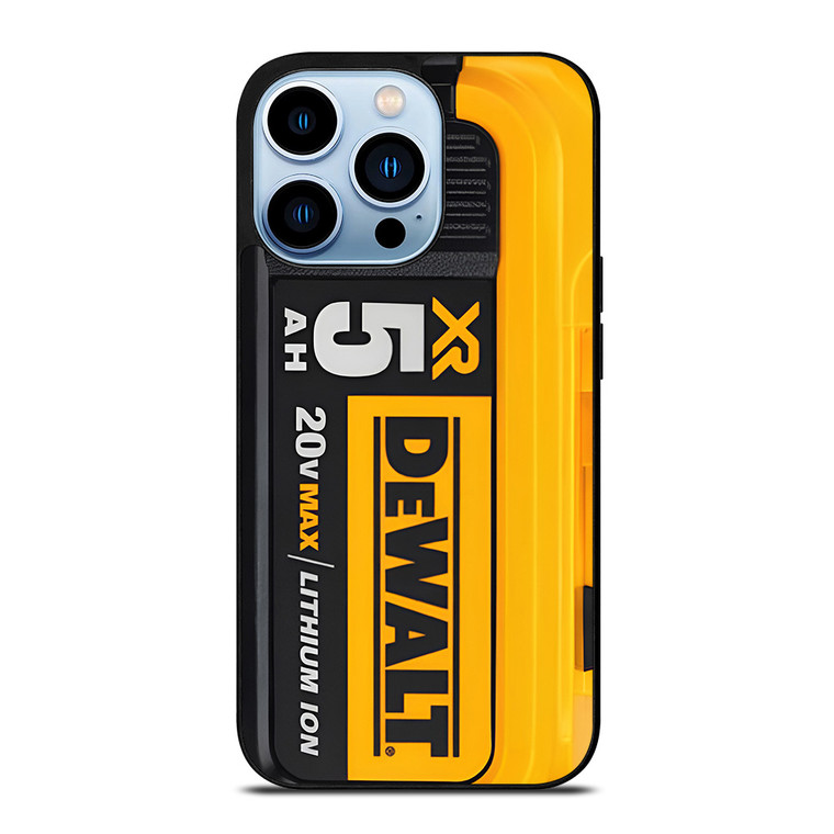 DEWALT TOOL BATTERY MAX XR 5AH iPhone 13 Pro Max Case Cover
