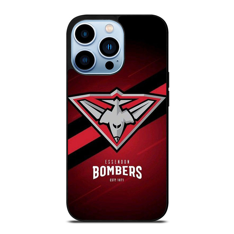 ESSENDON BOMBERS FOOTBALL CLUB LOGO iPhone 13 Pro Max Case Cover