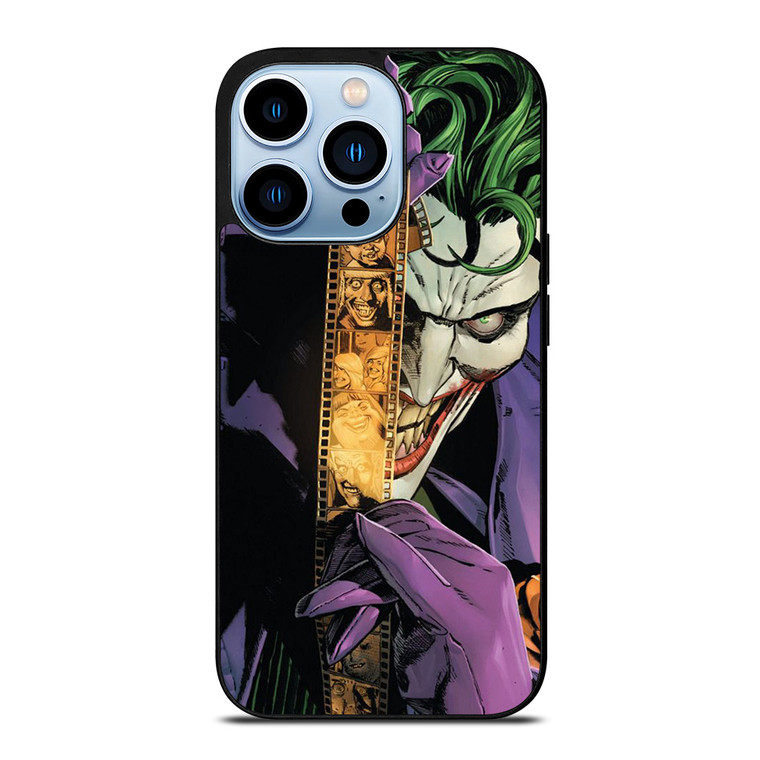 JOKER WITH FILM DC BATMAN CARTOON iPhone 13 Pro Max Case Cover