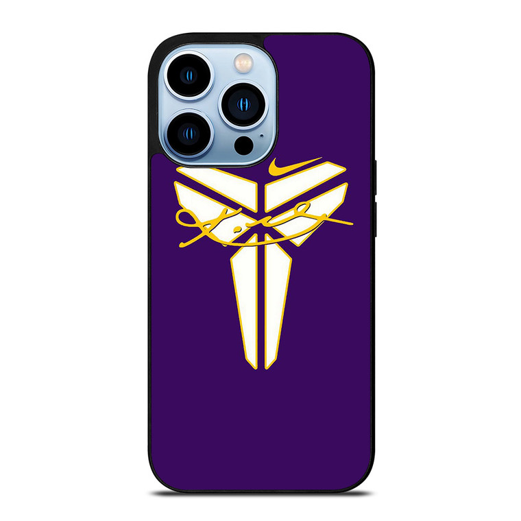 KOBE BRYANT BLACK MAMBA SIGNATURE NIKE iPhone 13 Pro Max Case Cover
