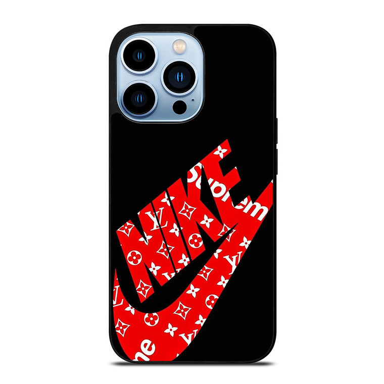 NIKE LV LOUIS VUITTON LOGO iPhone 13 Pro Max Case Cover