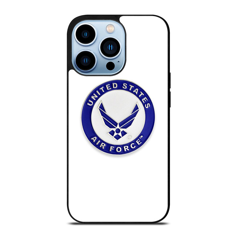 US AIR FORCE UNITED STATES LOGO iPhone 13 Pro Max Case Cover