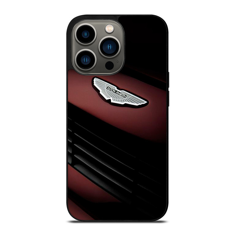 ASTON MARTIN RED CAR LOGO iPhone 13 Pro Case Cover