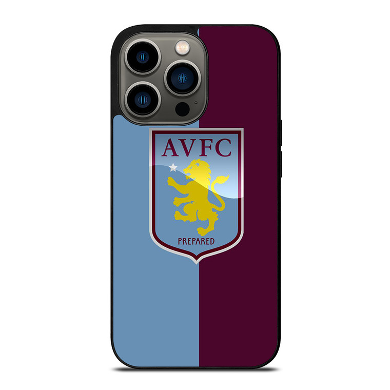 ASTON VILLA FC LOGO FOOTBALL CLUB iPhone 13 Pro Case Cover