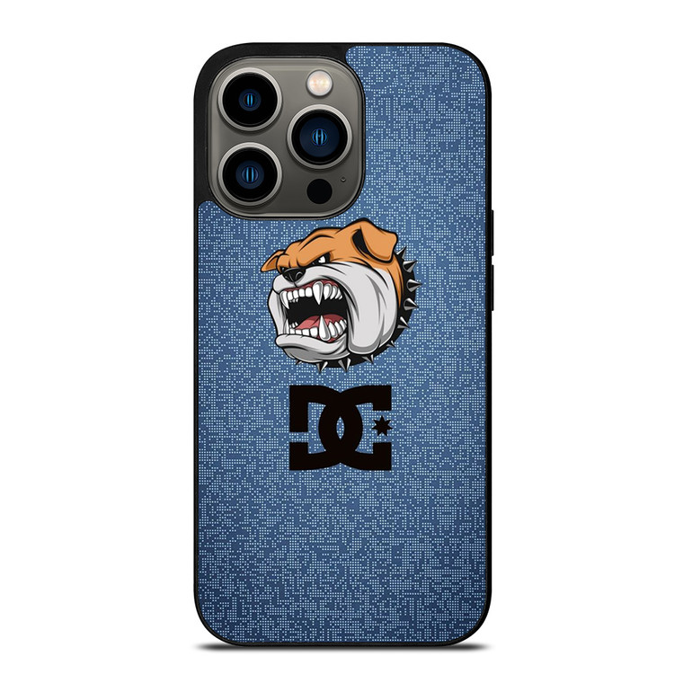 DC SKATE SHOES LOGO BULL DOG iPhone 13 Pro Case Cover