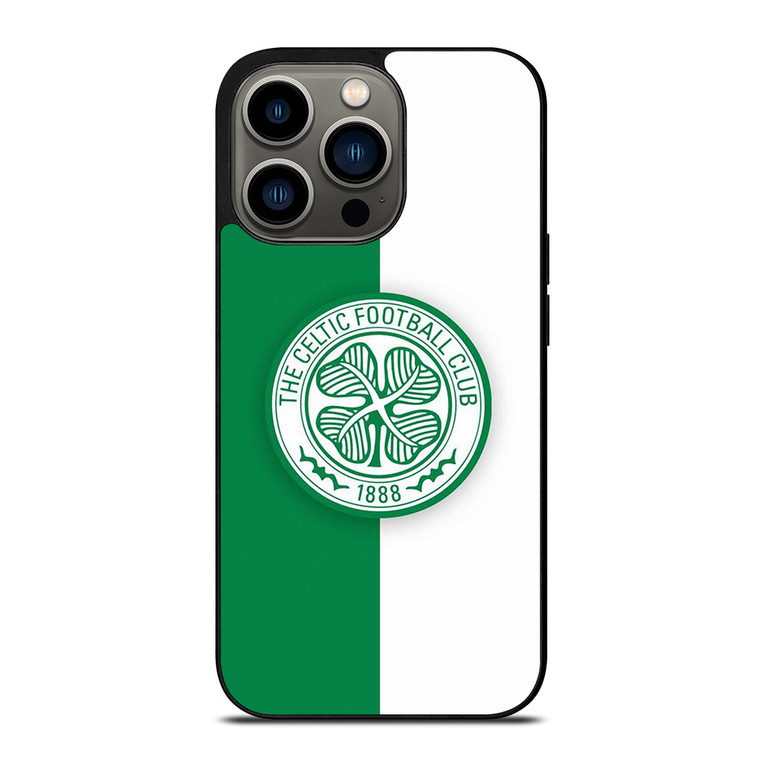 GLASGOW CELTIC FC SCOTLAND FOOTBALL CLUB LOGO iPhone 13 Pro Case Cover