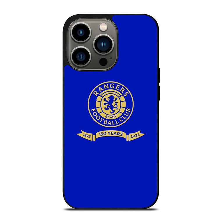 GLASGOW RANGERS FC SCOTLAND FOOTBALL CLUB LOGO iPhone 13 Pro Case Cover