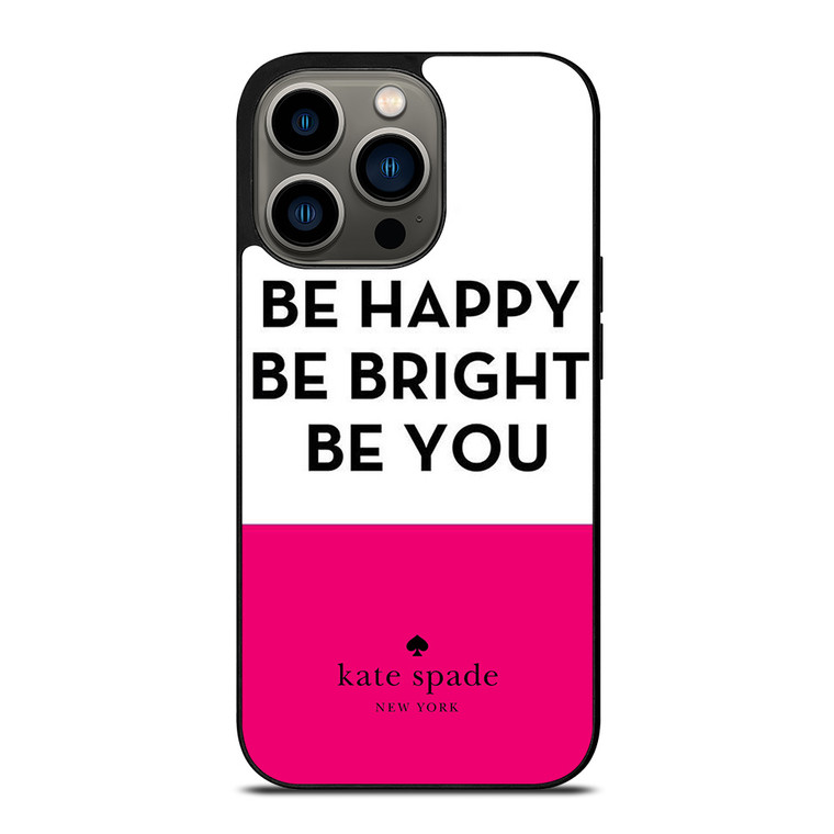 KATE SPADE NEW YORK BE HAPPY iPhone 13 Pro Case Cover