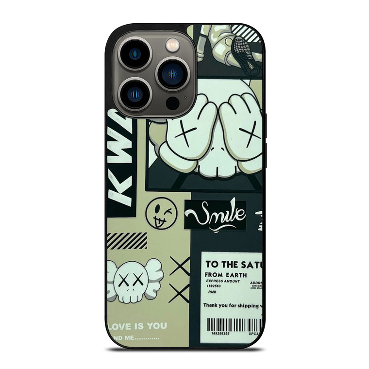 KAWS SMILE iPhone 13 Pro Case Cover