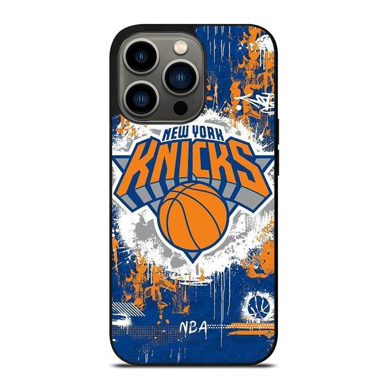 NEW YORK KNICKS BASKETBALL NBA LOGO iPhone 13 Pro Case Cover