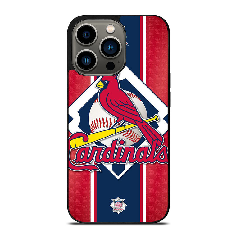 ST LOUIS CARDINALS LOGO BASEBALL MLB iPhone 13 Pro Case Cover