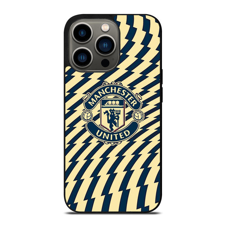 THE RED DEVILS FOOTBALL CLUB MANCHESTER UNITED FC LOGO iPhone 13 Pro Case Cover