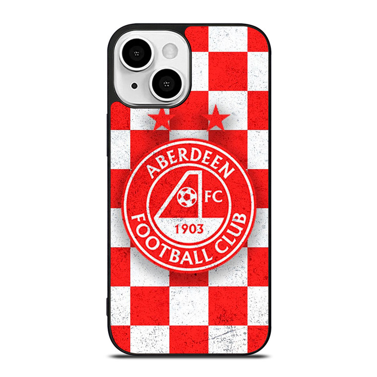 ABERDEEN FC LOGO SPFL FOOTBALL CLUB iPhone 13 Mini Case Cover