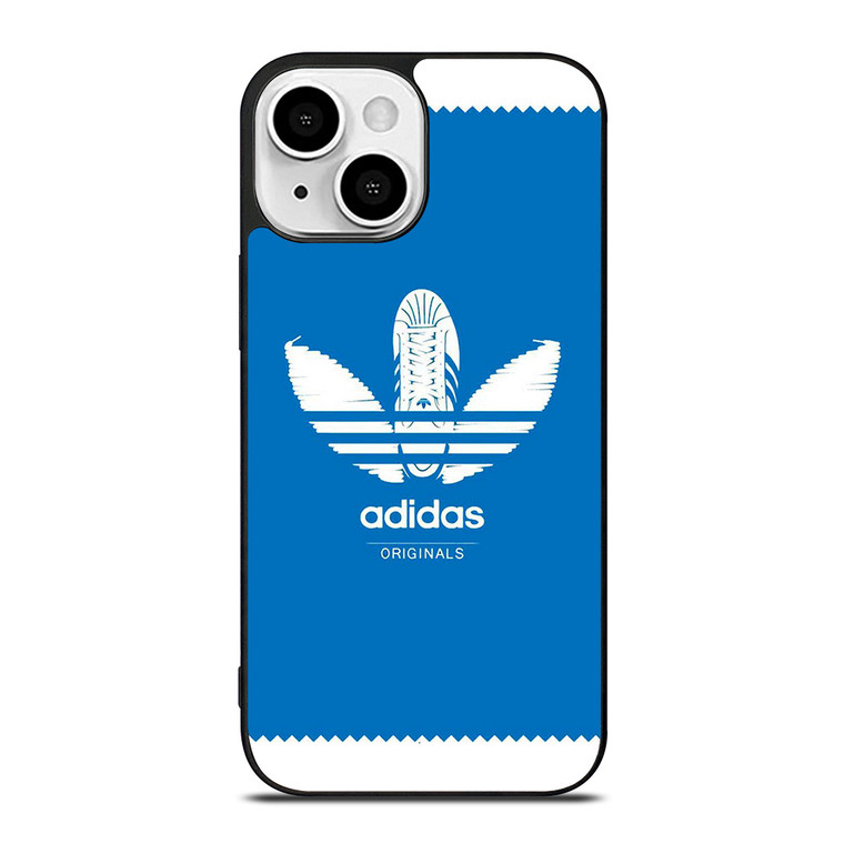 ADIDAS LOGO SHOES BLUE ORIGINALS iPhone 13 Mini Case Cover