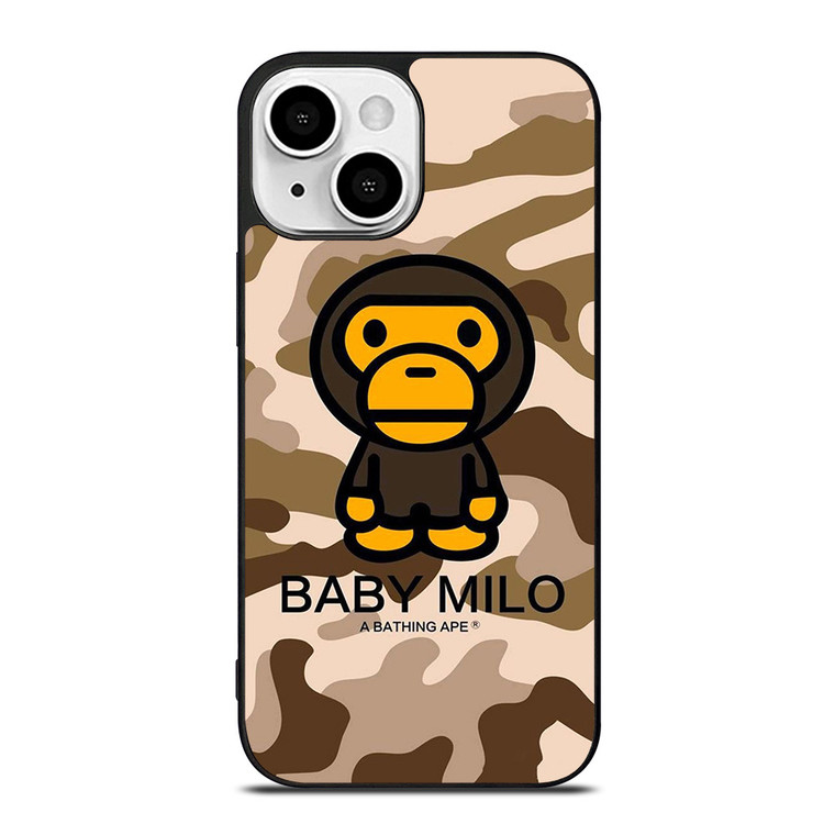 BABY MILO CAMO BAPE BATHING APE iPhone 13 Mini Case Cover