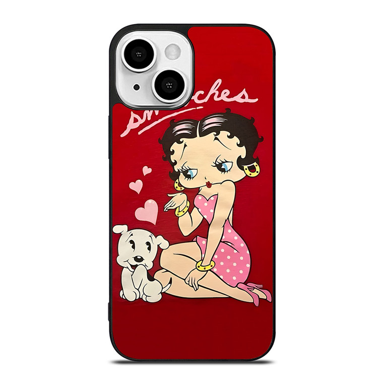 BETTY BOOP SMOOCHES iPhone 13 Mini Case Cover