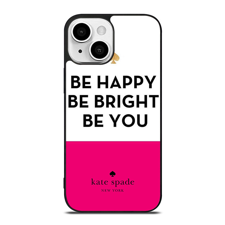 KATE SPADE NEW YORK BE HAPPY iPhone 13 Mini Case Cover