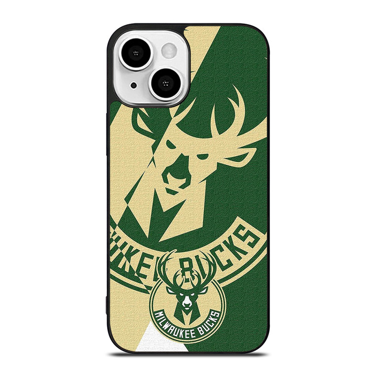 MILWAUKEE BUCKS LOGO BASEBALL TEAM ICON iPhone 13 Mini Case Cover