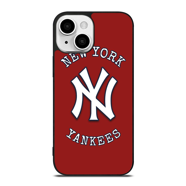 NEW YORK YANKEES BASEBALL LOGO RED iPhone 13 Mini Case Cover