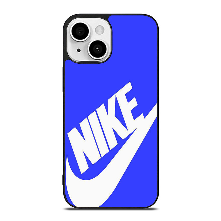 NIKE LOGO BLUE iPhone 13 Mini Case Cover