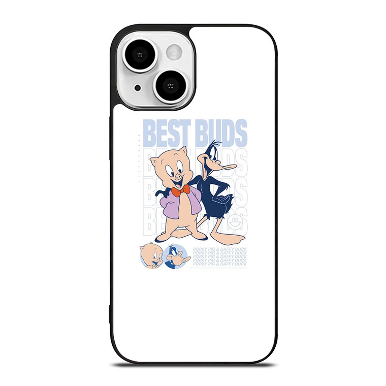 PORKY PIG AND DAFFY DUCKS BEST BUDS iPhone 13 Mini Case Cover
