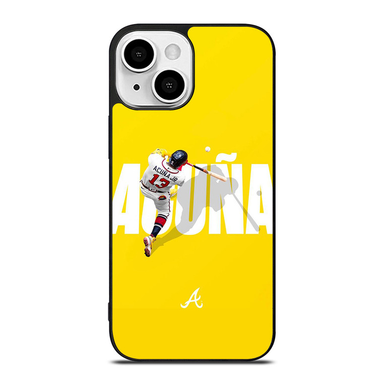 RONALD ACUNA JR ATLANTA BRAVES 13 iPhone 13 Mini Case Cover