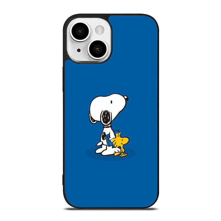 SNOOPY AND WOODSTOCK THE PEANUTS iPhone 13 Mini Case Cover