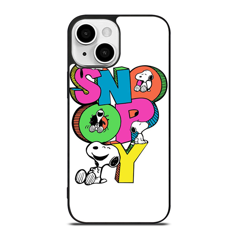 SNOOPY THE PEANUTS CARTOON iPhone 13 Mini Case Cover SNOOPY THE PEANUTS CARTOON iPhone 13 Mini Case Cover