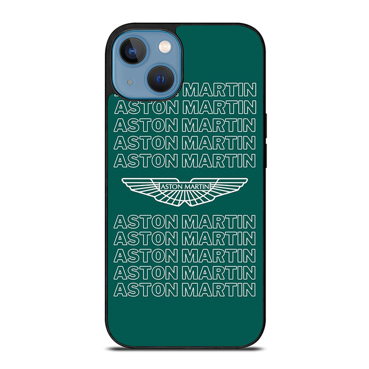 ASTON CAR LOGO GREEN iPhone 13 Case Cover