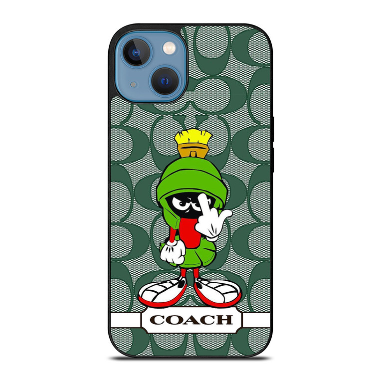 COACH NEW YORK LOGO MARVIN THE MARTIAN iPhone 13 Case Cover