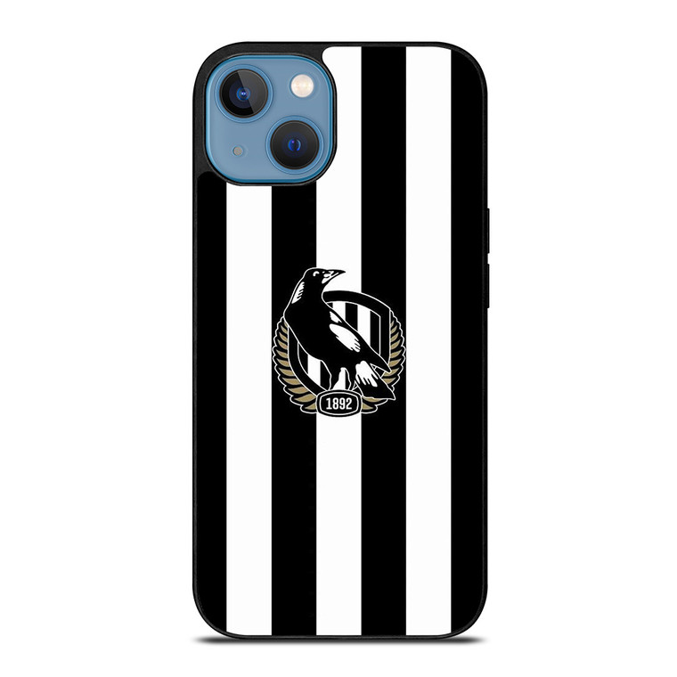 COLLINGWOOD MAGPIES AUSTRALIA FOOTBALL iPhone 13 Case Cover