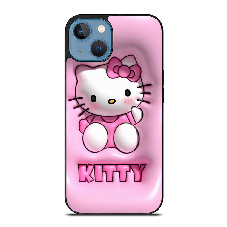 CUTE PINK HELLO KITTY iPhone 13 Case Cover