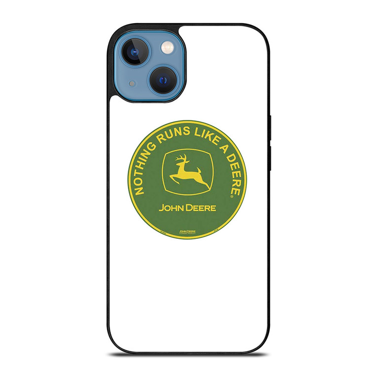 JOHN DEERE TRACTOR LOGO RUNS LIKE A DEER iPhone 13 Case Cover