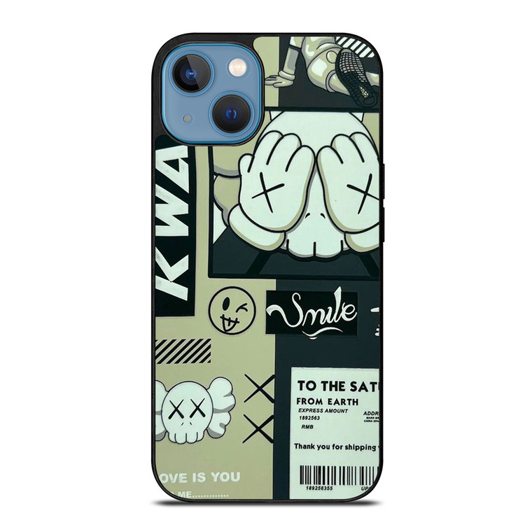 KAWS SMILE iPhone 13 Case Cover