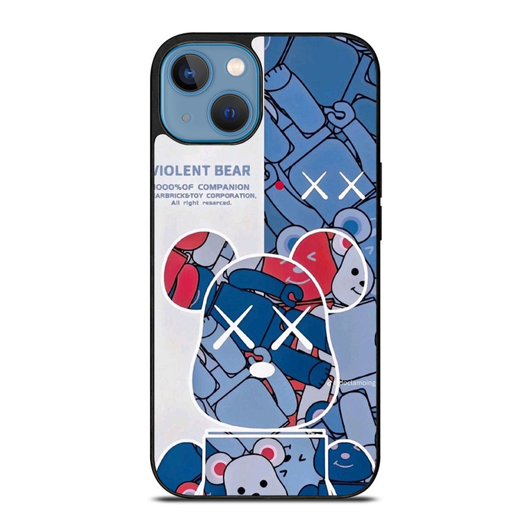 KAWS VIOLENT BEAR 2 iPhone 13 Case Cover