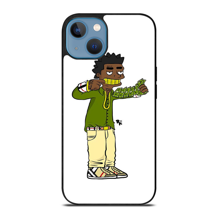 KODAK BLACK ART RAPPER MONEY iPhone 13 Case Cover