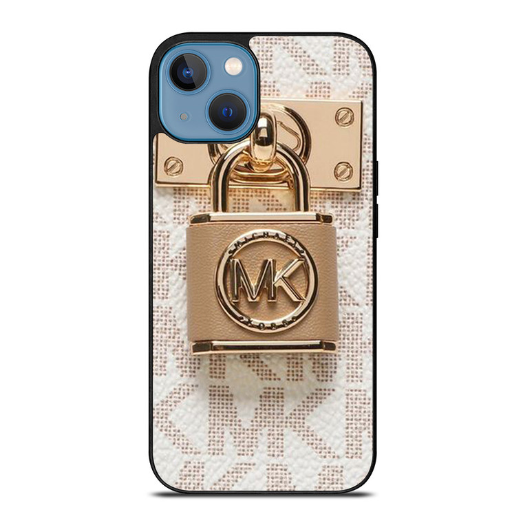 MICHAEL KORS LOGO MK PADLOCK 2 iPhone 13 Case Cover