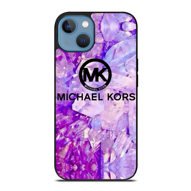 MICHAEL KORS MK LOGO EMERALD iPhone 13 Case Cover