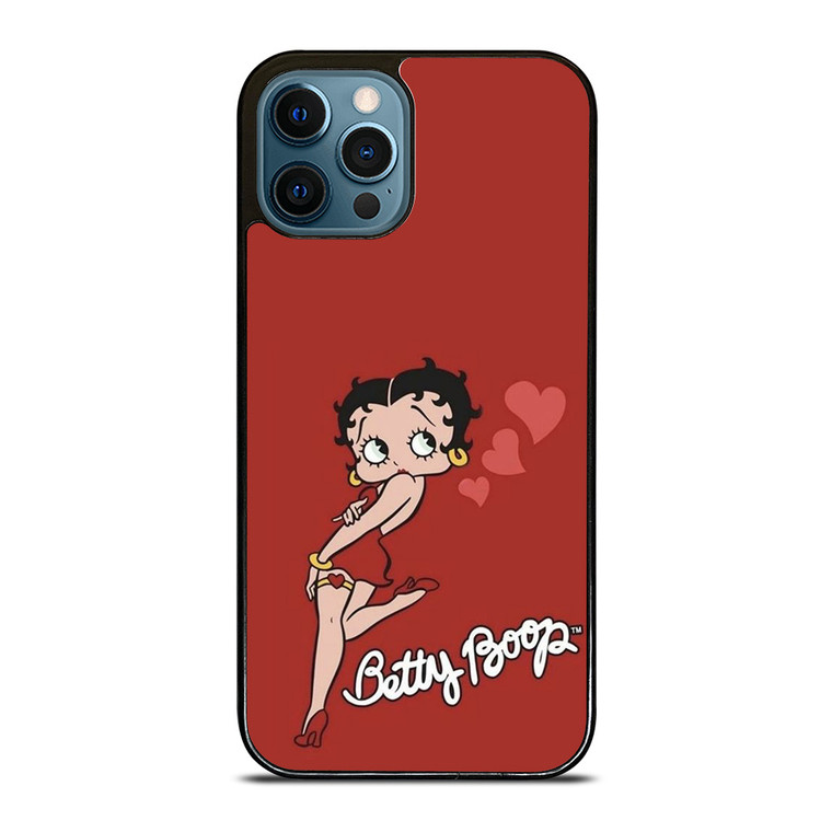 BETTY BOOP CARTOON LOVE iPhone 12 Pro Max Case Cover