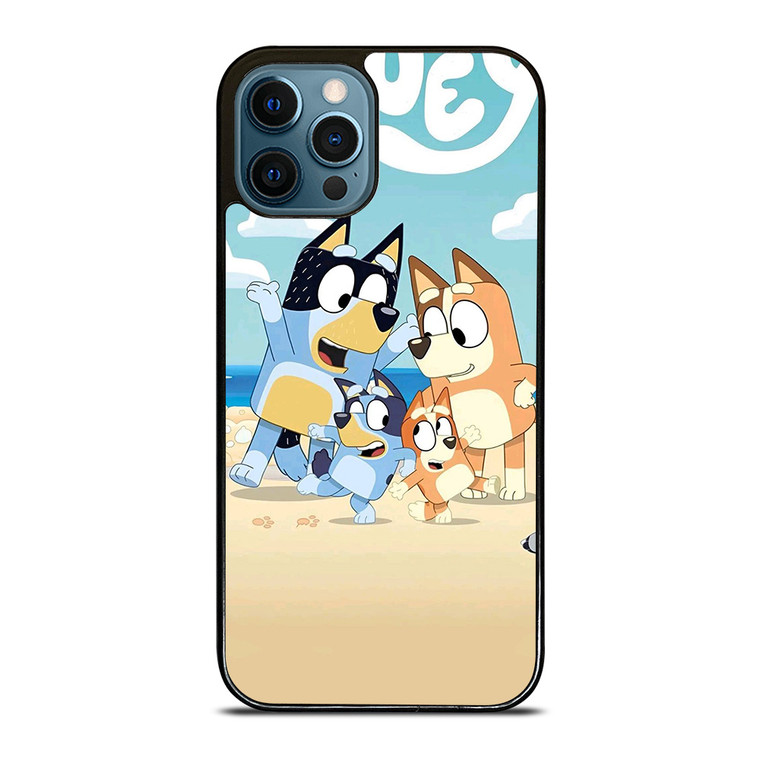 BLUEY HEELERS FAMILY CARTOON iPhone 12 Pro Max Case Cover