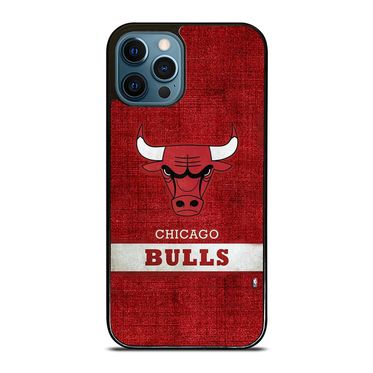 CHICAGO BULLS BASKETBALL TEAM LOGO iPhone 12 Pro Max Case Cover