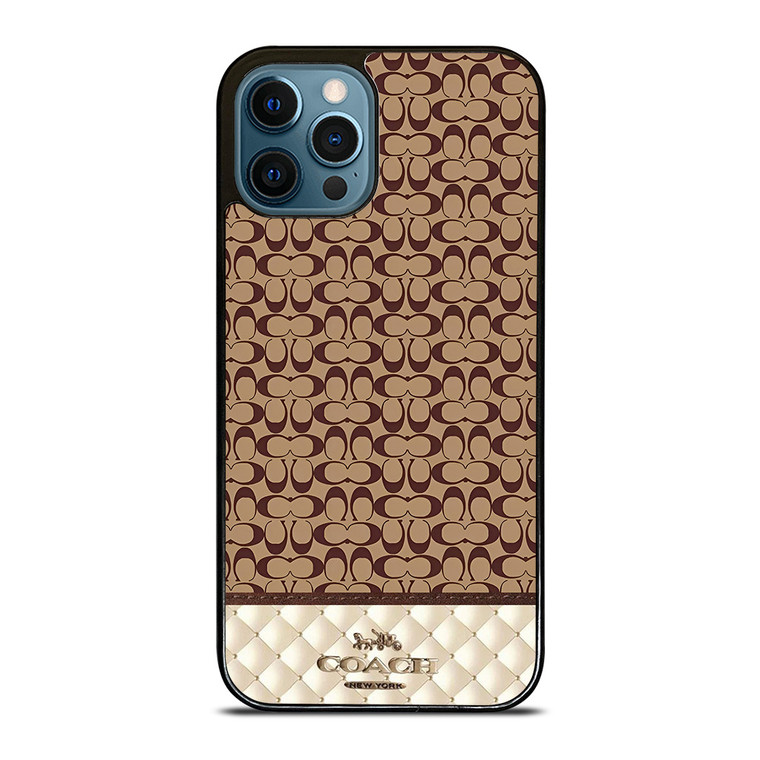 COACH NEW YORK LUXURY FASHION LOGO iPhone 12 Pro Max Case Cover