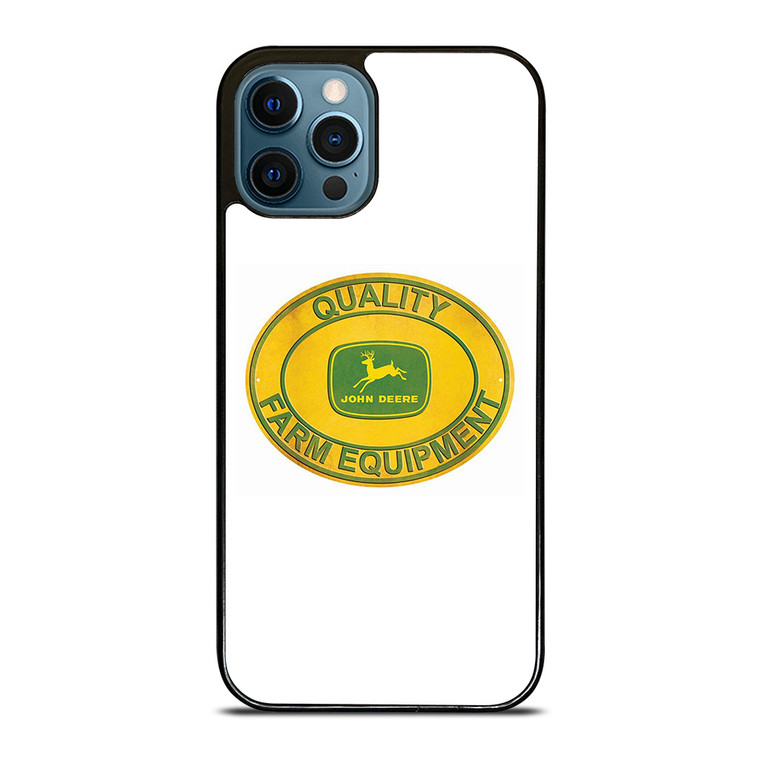JOHN DEERE TRACTOR LOGO FARM EQUIPMENT iPhone 12 Pro Max Case Cover