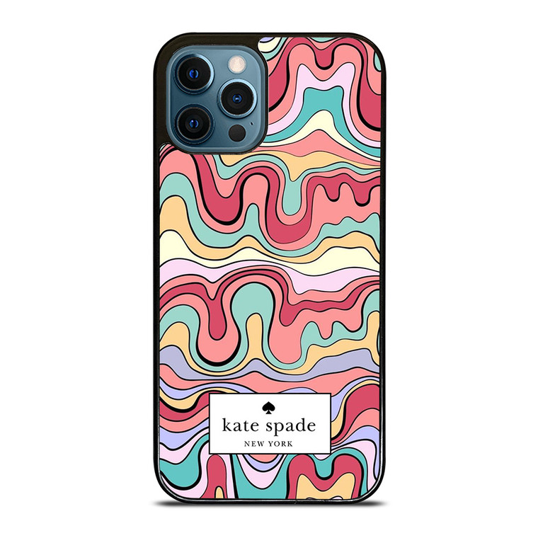 KATE SPADE NEW YORK ABSTRACT PAINTING iPhone 12 Pro Max Case Cover